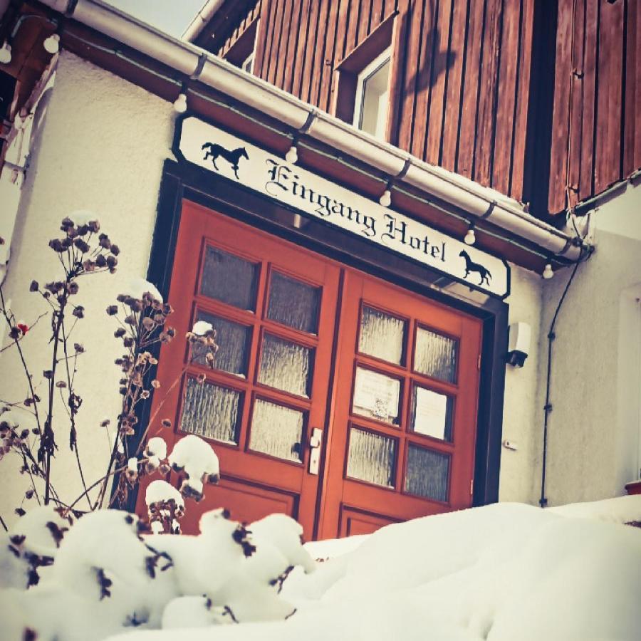 Schwarzes Ross Hotel & Restaurant Oberwiesenthal Exteriör bild